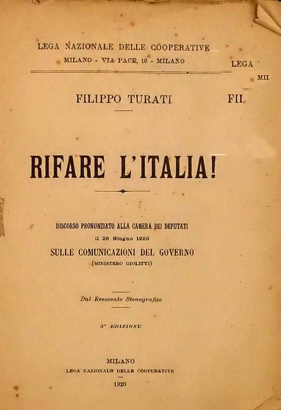 Rifare l’Italia