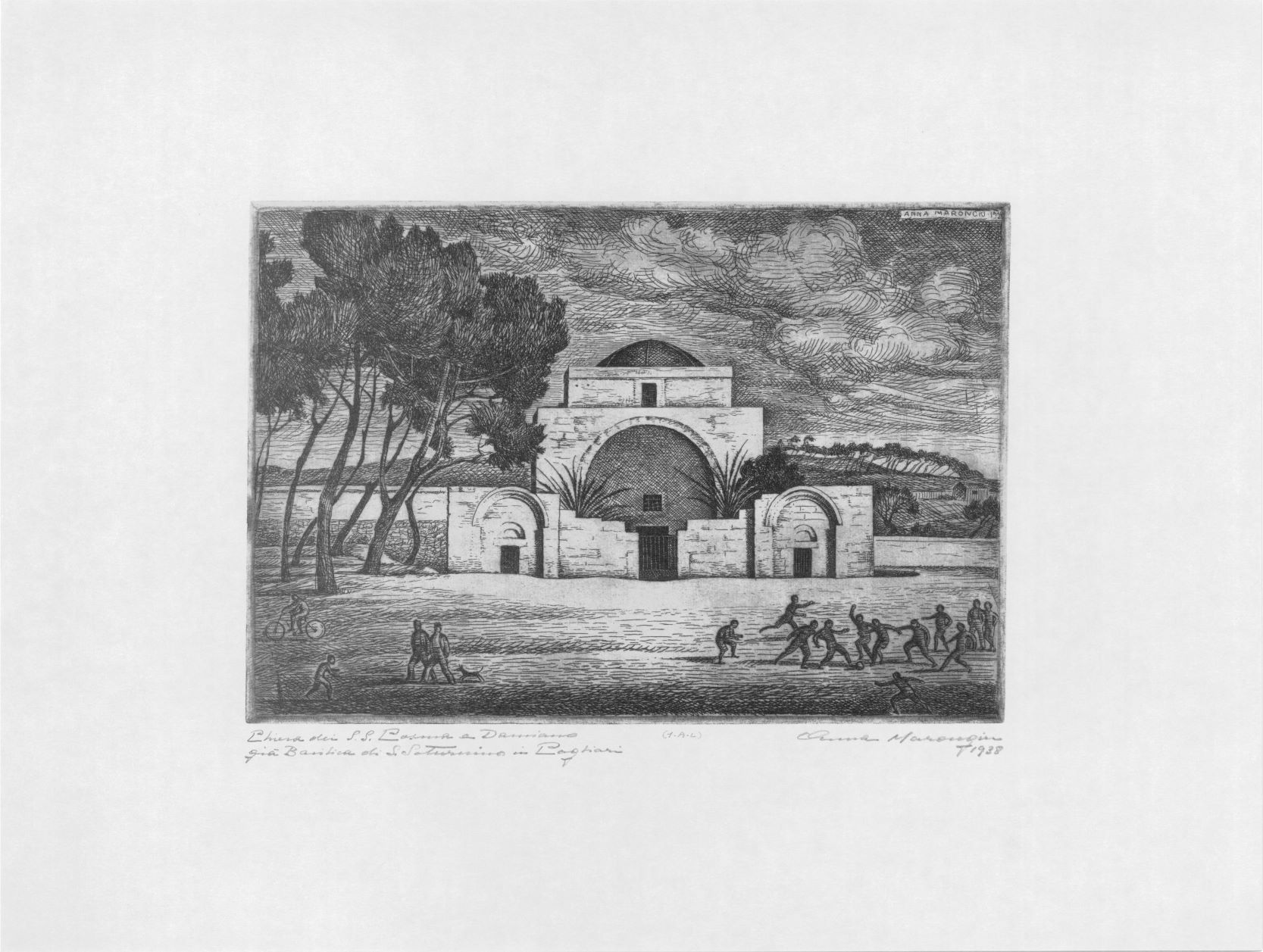 6. Anna Marongiu, Chiesa dei SS. Cosma e Damiano già Basilica di San Saturnino in Cagliari.