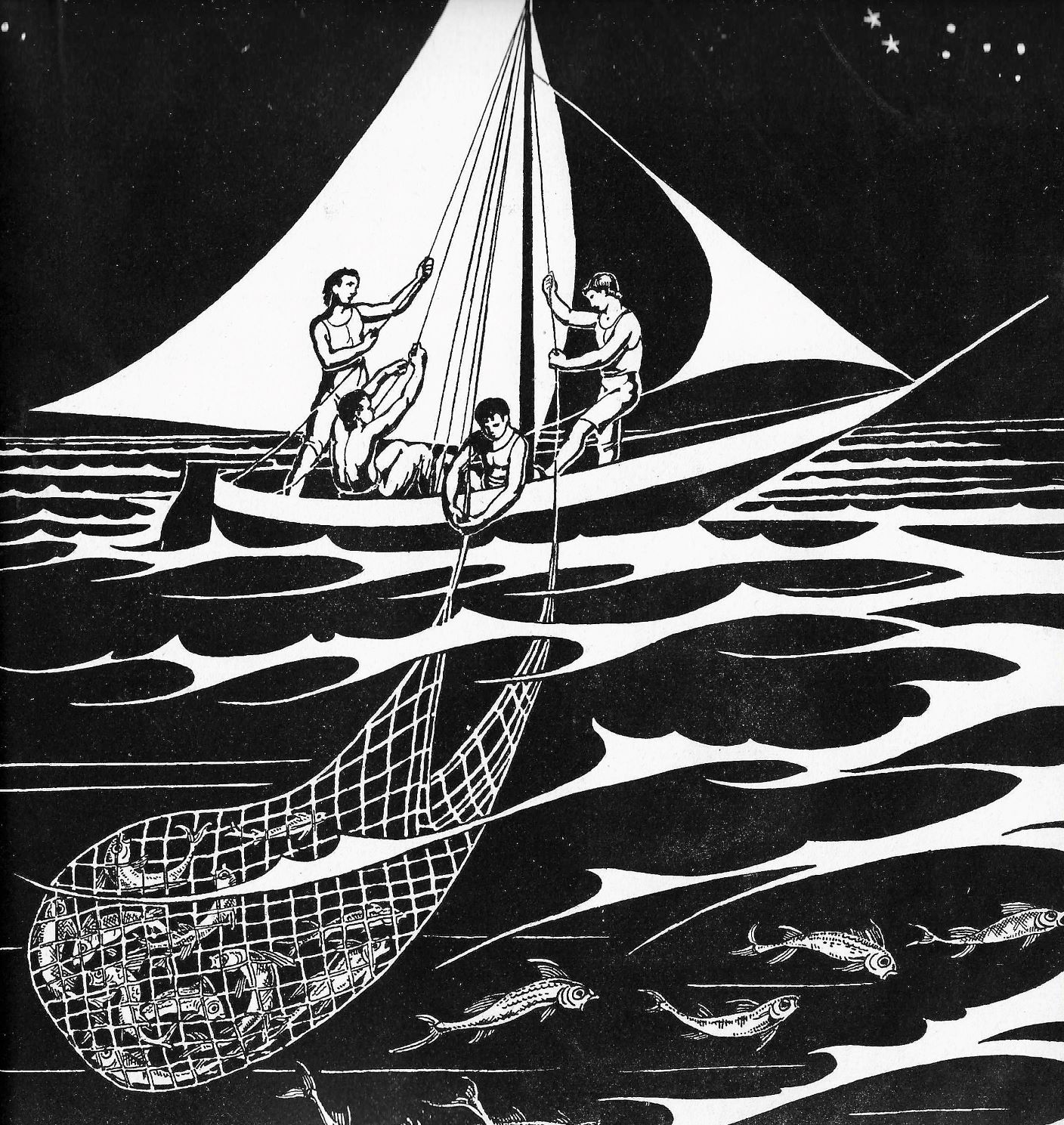  Anna Marongiu, Illustrazione per <em>La barca della fortuna</em>