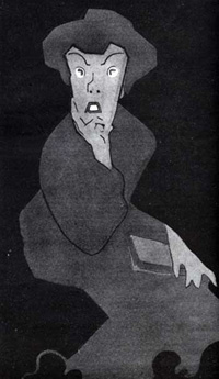 G. Biasi, Caricatura di G. Deledda