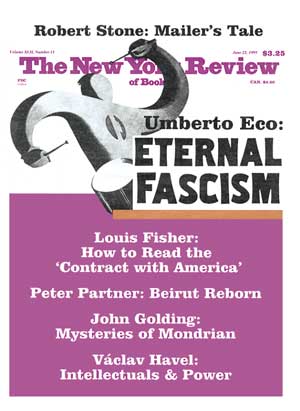 Copertina della New York Review of Books Copertina della New York Review of Books